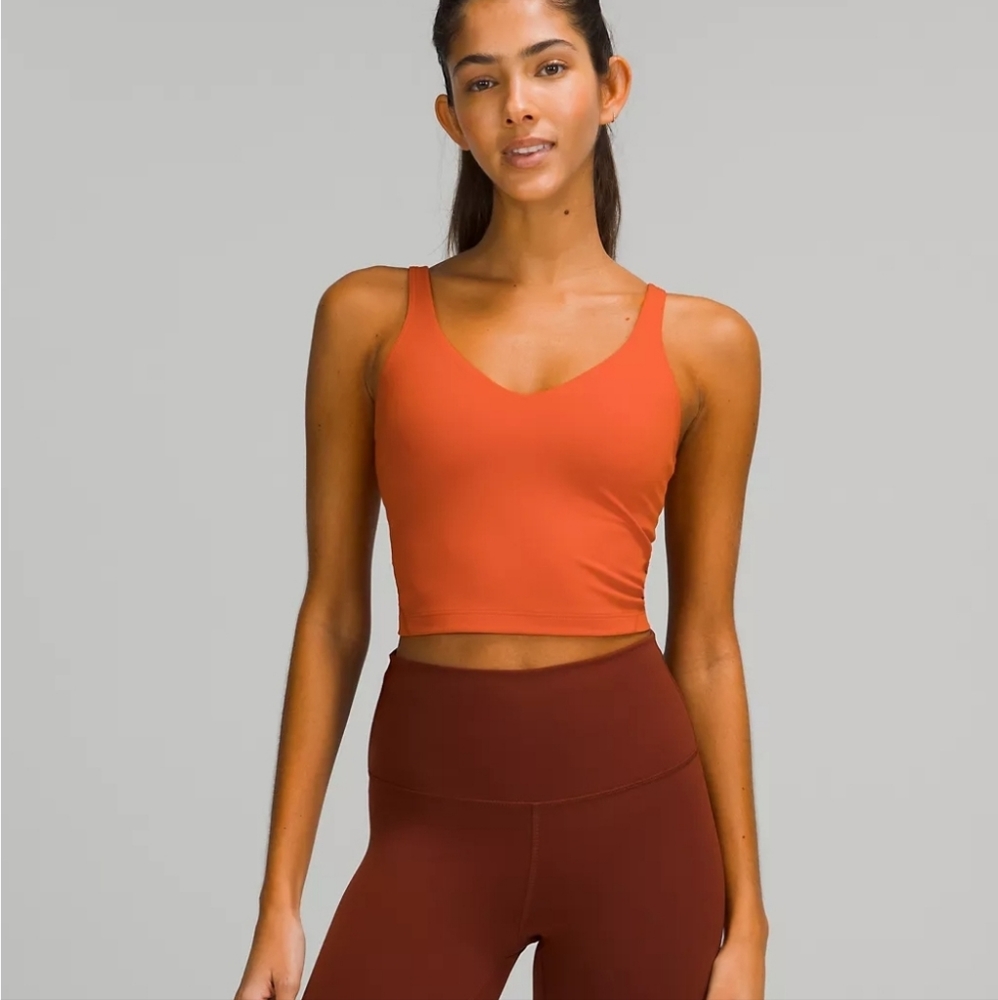 Lululemon Align Tank in Canyon Orange